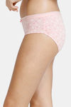 Zivame Anti-Microbial Low Rise Full Coverage Hipster Panty (Pack of 3) - Multicolor — thumbnail 12